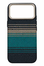 LK-A03 - Fibra Aramidica Verde Acqua Sfumato - Cover Premium