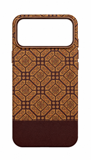 LK-S02 - Sughero Geometrico Bordeaux - Cover Artigianale