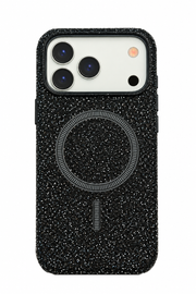 LK-G03 - Glitter Nero MagSafe - Cover Brillante