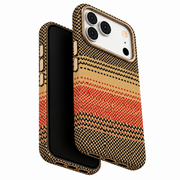 LK-A02 - Orange Gradient Aramid Fibre - Premium Phone Case