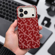 LK-A05 - Fibra Aramidica Rossa Monogramma - Cover Premium