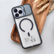 LK-T05 - Trasparente Grafite con Copri Fotocamera - Cover MagSafe